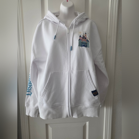 Disney - Walt Disney World Park Icons Zip Hoodie Women's XL. - Picture 1 of 16